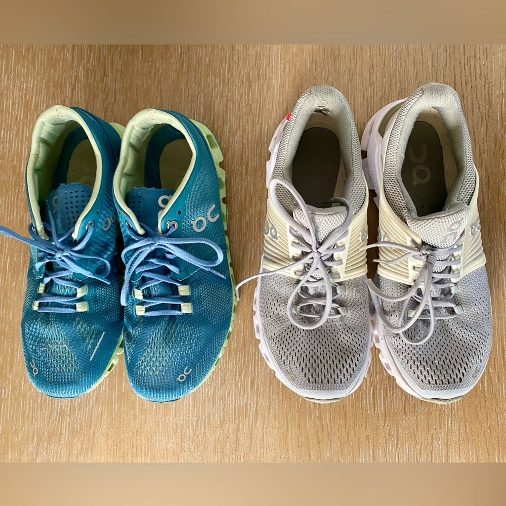 BUNDLE Pair Womens On Running Shoes Size 7.5
